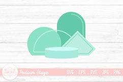 Podium Stage Background For Product Display | Empty Podium Product Image 1