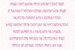 SPICY FLAVOUR Spring Favorite Display Font Product Image 3