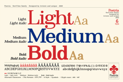 Poetria - Serif Font Family Product Image 2