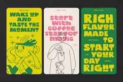 Poffy - Quirky Bold Display Sans Font Product Image 3