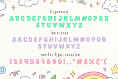 Pogo Puff Cute Display Font Fun Rounded Playful Style Product Image 7