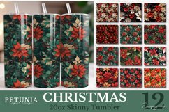 Christmas Sublimation tumbler Wraps Designs being sublimated into 20oz skinny tumblers