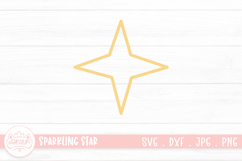 Sparkling Star Effect Clipart | Shining Star, Light Effect Product Image 1