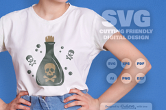 Poison Bottle Halloween SVG Product Image 3