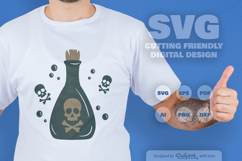 Poison Bottle Halloween SVG Product Image 4