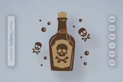 Poison Bottle Halloween SVG Product Image 10
