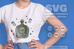 Poison Bottle Halloween SVG Product Image 3
