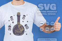 Poison Bottle Halloween SVG Product Image 2
