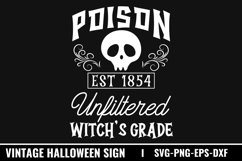 Pld Halloween SVG Bundle, Vintage Halloween SVG Product Image 7
