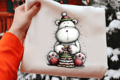 Polar Bear Christmas Clipart Product Image 2