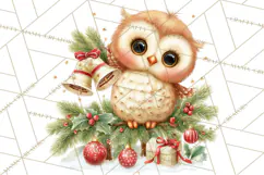 Christmas Arctic Animal PNG Kawaii Clipart Product Image 2