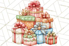 Christmas Arctic Animal PNG Kawaii Clipart Product Image 3