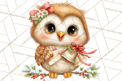 Christmas Arctic Animal PNG Kawaii Clipart Product Image 5