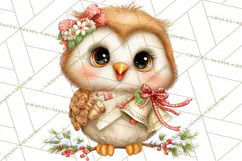 Christmas Arctic Animal PNG Kawaii Clipart Product Image 5
