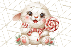 Christmas Arctic Animal PNG Kawaii Clipart Product Image 2