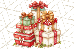 Christmas Arctic Animal PNG Kawaii Clipart Product Image 4