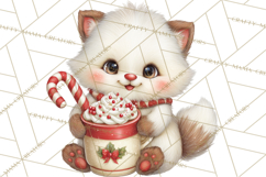 Christmas Arctic Animal PNG Kawaii Clipart Product Image 2