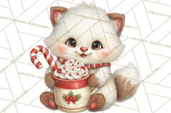 Christmas Arctic Animal PNG Kawaii Clipart Product Image 2