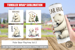 Polar Bear Playtime Tumbler Product Image 1