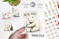 Polar Bear Playtime Sticker Product Image 1