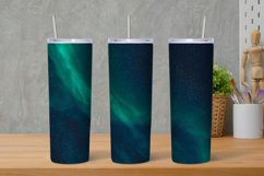 Polar Lights Tumbler Wrap Sublimation Design, 20 Oz Skinny Product Image 1