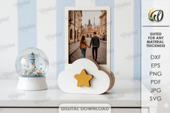 Polaroid Holders Bundle Laser Cut. Photo Stand SVG Product Image 2