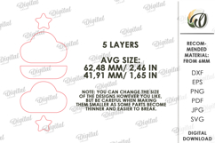 Polaroid Holder Laser Cut. Photo Display Stand SVG Product Image 2