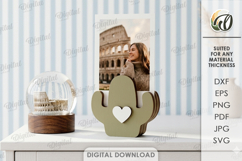 Polaroid Holders Bundle Laser Cut. Photo Stand SVG Product Image 9