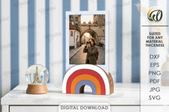 Polaroid Holders Bundle Laser Cut. Photo Stand SVG Product Image 10