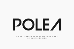 Polea - Modern Logo Font Product Image 1