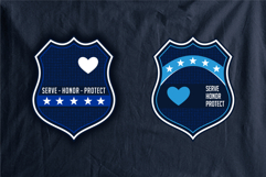 Police Badge Serve Honor Protect Product Image 2