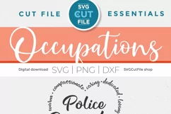 Police Dispatcher heart svg - create custom tshirts and tote bags for your dispatcher friends and coworkers!
