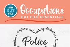 Police Dispatcher heart svg - create custom tshirts and tote bags for your dispatcher friends with your Cricut or Silhouette!