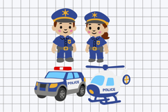 police officer Elements 3D SVG Product Image 2