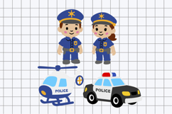 police officer Elements 3D SVG Product Image 2
