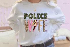 Police Wife Design,Shirt Police Wife,Police Wife PNG,Police Wife Image,Police Wife Shirt,Leopard Police Wife,Police Wife Graphic
