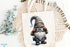 Police Gnome Watercolor Clipart - 24 Variations Product Image 10