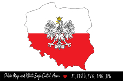 Polish Map, Poland, White Eagle, Coat of Arms, patriotic, national day, Volhynia We Remember, sublimation, memorial, 