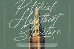 Political Otthestic - Modern Script Font Product Image 9