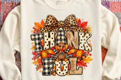 Polka Dot Thankful PNG Product Image 4