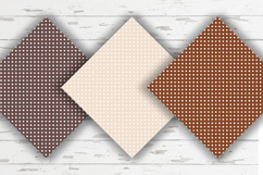 Polka Dots Digital Paper, Earth Tones Background, Fall Paper Product Image 2
