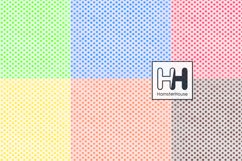 Polka dots on fabric texture, digital paper pack Product Image 4