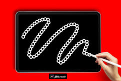 Polka Liner Procreate Brush 