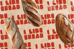 Polvorón - Crumbly Textured Bold Display Font Product Image 5