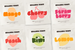 Polvorón - Crumbly Textured Bold Display Font Product Image 6