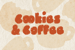 Polvorón - Crumbly Textured Bold Display Font Product Image 8