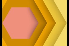 Polygon shape paper cut background Product Image 2