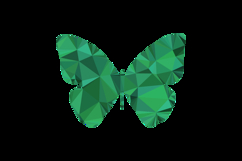 Polygonal art style butterfly character isolated Product Image 2
