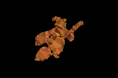 Polygonal style design halloween witch character isolated Product Image 2