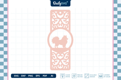 Dog Decorative Bookmark Papercut Product Image 3